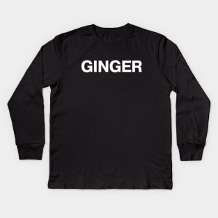 GINGER Kids Long Sleeve T-Shirt